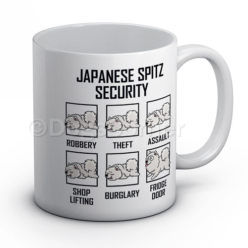 japanese-spitz-security-novelty-mug