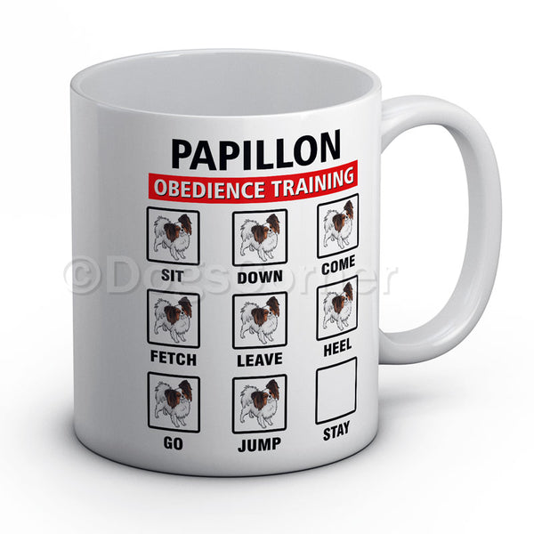 papillon-obedience-training-mug