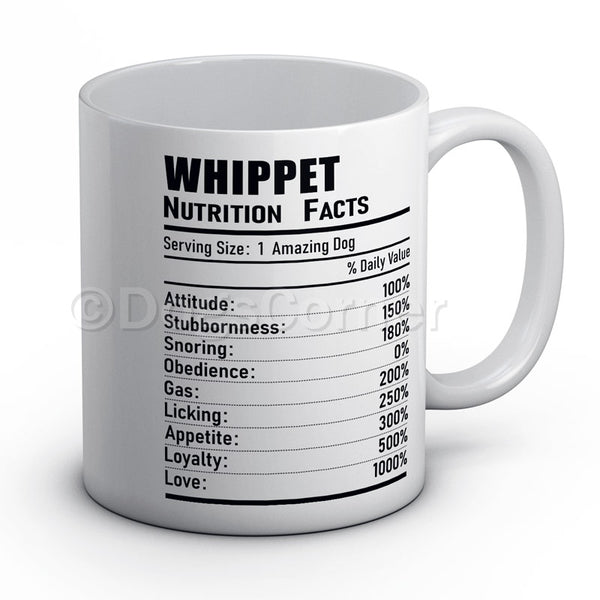 whippet-nutrition-facts-dog-mug