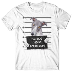 Greyhound Mugshot - T-shirt