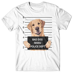 Labrador Retriever Mugshot - T-shirt
