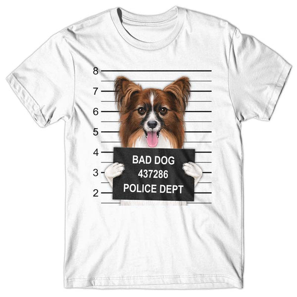 Papillion Mugshot - T-shirt