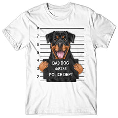 Rottweiler Mugshot - T-shirt