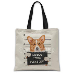 corgi-mugshot-tote-bag