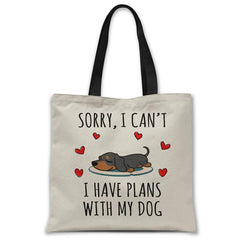 sorry-i-have-plans-with-my-dachshund-tote-bag
