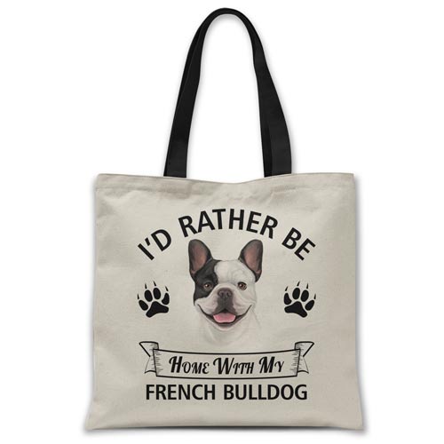 i'd-rather-be-home-with-french-bulldog-tote-bag