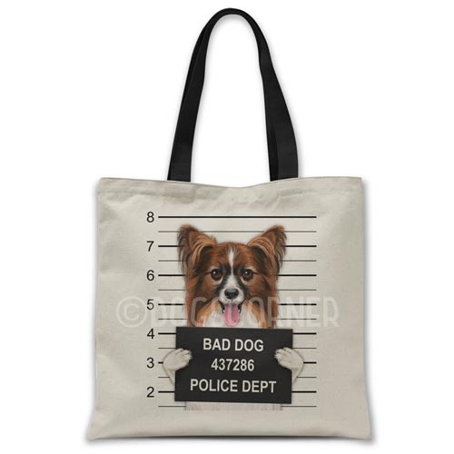 papillon-mugshot-tote-bag