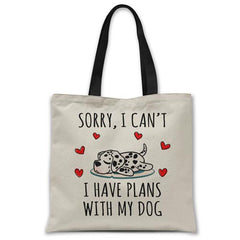 sorry-i-have-plans-with-my-dalmatian-tote-bag