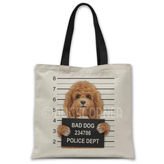 Cavoodle-mugshot-tote-bag