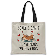 sorry-i-have-plans-with-my-akita-tote-bag