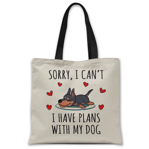 sorry-i-have-plans-with-my-doberman-tote-bag