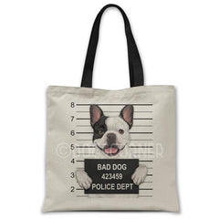 French-Bulldog-mugshot-tote-bag