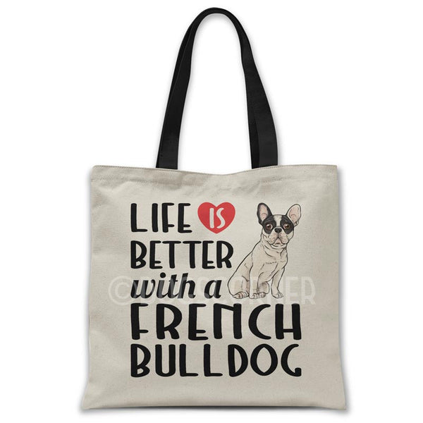 Life-is-better-with-french-bulldog-tote-bag