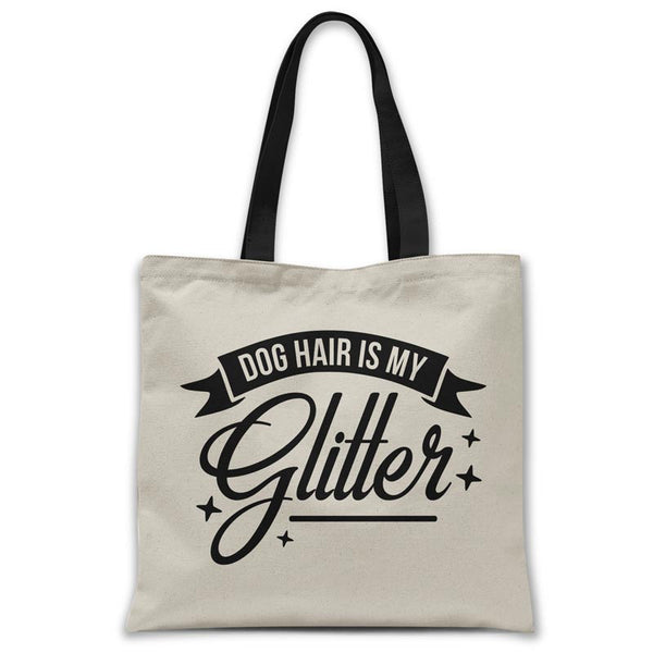 dog-hair-is-my-glitter-tote-bag