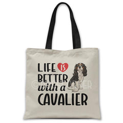 Life-is-better-with-cavalier-tote-bag