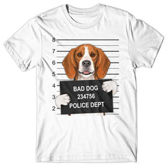 Beagle Mugshot - T-shirt