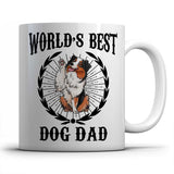 World's Best Dog Dad (Australian Shepherd) Mug