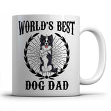 World's Best Dog Dad (Border Collie) Mug