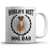 World's Best Dog Dad (Boxer) Mug