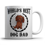 World's Best Dog Dad (Dachshund) Mug