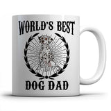 World's Best Dog Dad (Dalmatian) Mug