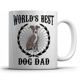 World's Best Dog Dad (Greyhound) Mug