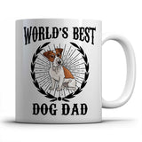 World's Best Dog Dad (Jack Russell) Mug