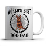 World's Best Dog Dad (Kelpie) Mug