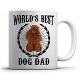 World's Best Dog Dad (Poodle) Mug