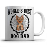 World's Best Dog Dad (Yorkshire Terrier) Mug