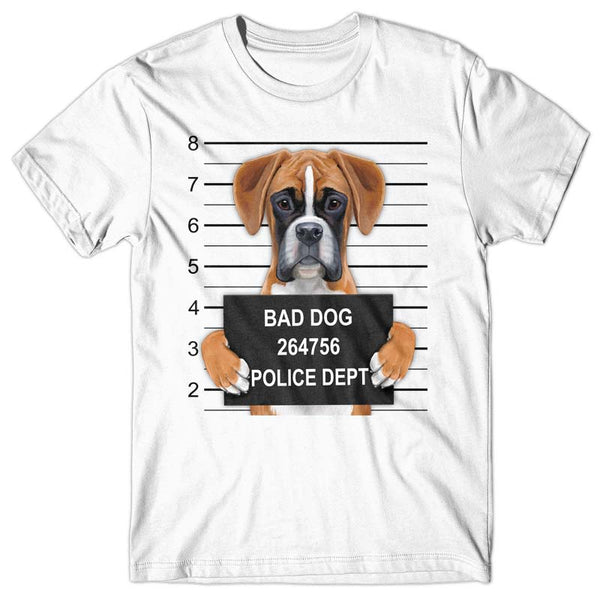 Boxer Mugshot - T-shirt