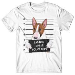 Bull Terrier Mugshot - T-shirt