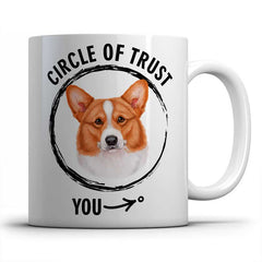 Circle of trust (Corgi) Mug