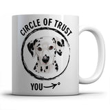 Circle of trust (Dalmatian) Mug