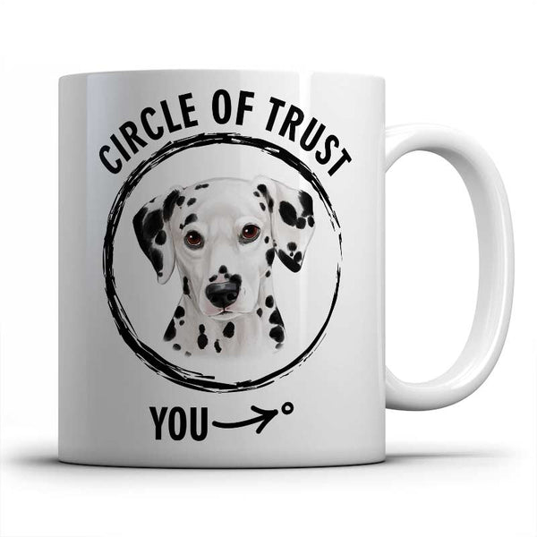 Circle of trust (Dalmatian) Mug