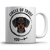 Circle of trust (Dachshund) Mug