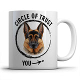 Circle of trust (German Shepherd) Mug