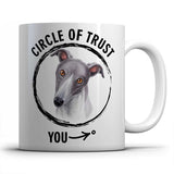 Circle of trust (Greyhound) Mug