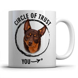 Circle of trust (Kelpie) Mug
