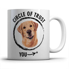 Circle of trust (Labrador retriever) Mug