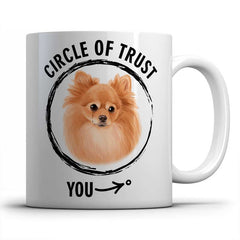 Circle of trust (Pomeranian) Mug