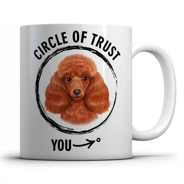 Circle of trust (Poodle) Mug