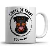 Circle of trust (Rottweiler) Mug