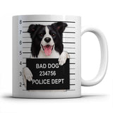 Mugshot (Border Collie) Mug