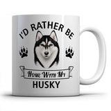 I'd rather be home with my Husky Mug
