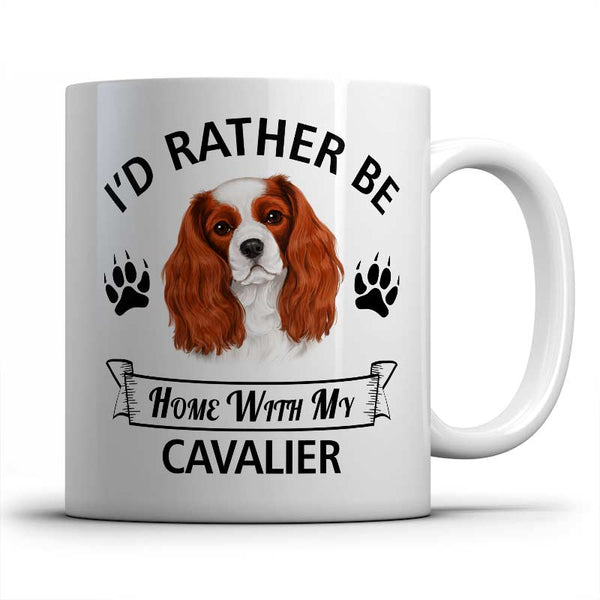 I'd rather be home with my Cavalier Mug