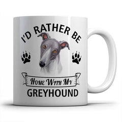 I'd rather be home with my Greyhound Mug